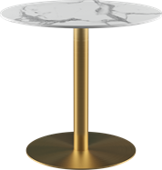 Gold Halo Cafe Table